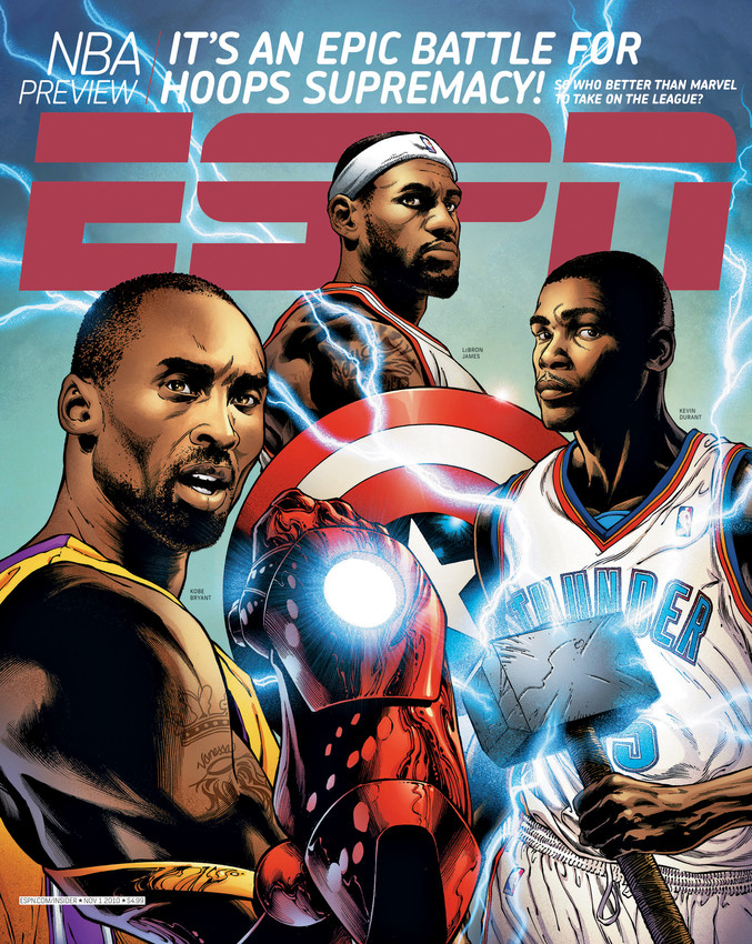 ESPN-Marvel Comics NBA Preview « Postcards Of The Hanging